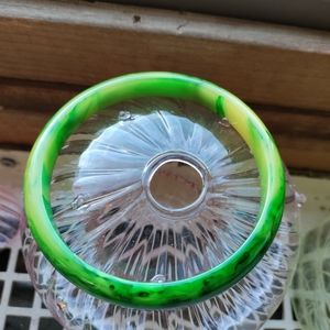 Vintage Green and Yellow Women's Bangle